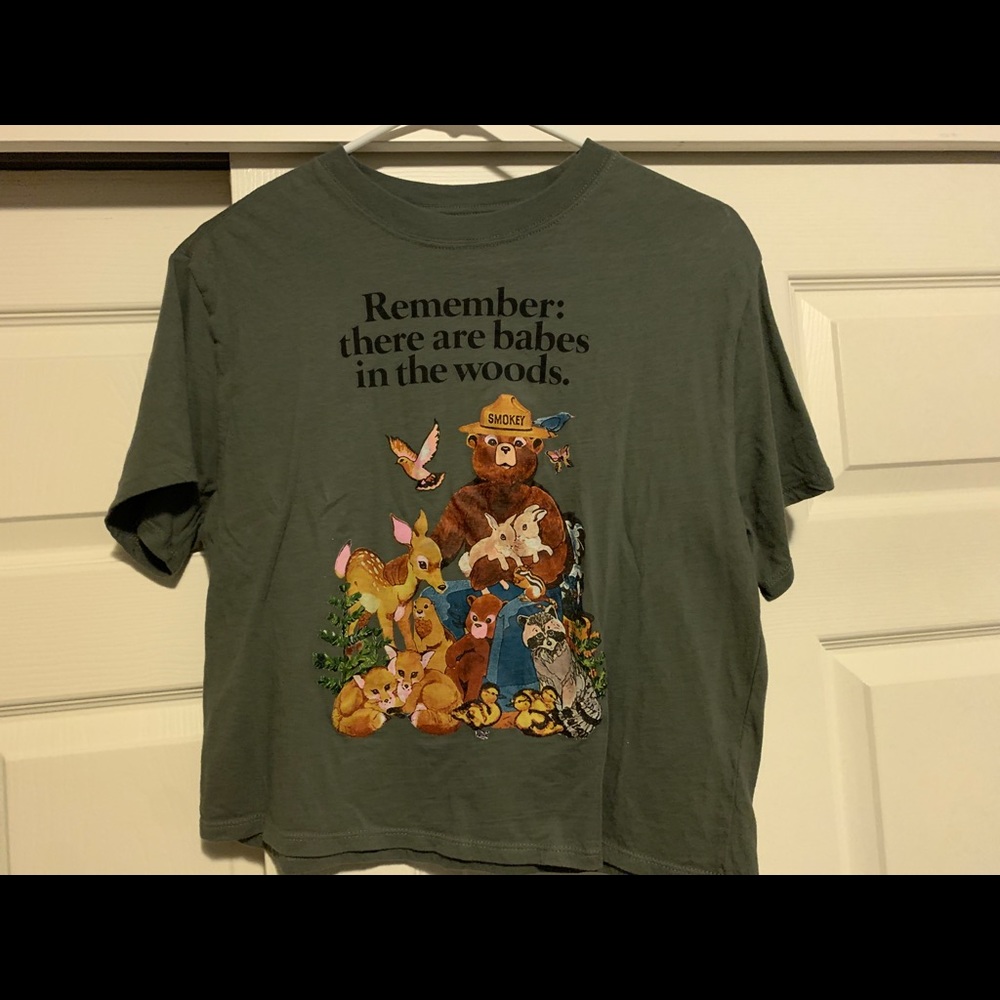 Smokey the bear tshirt